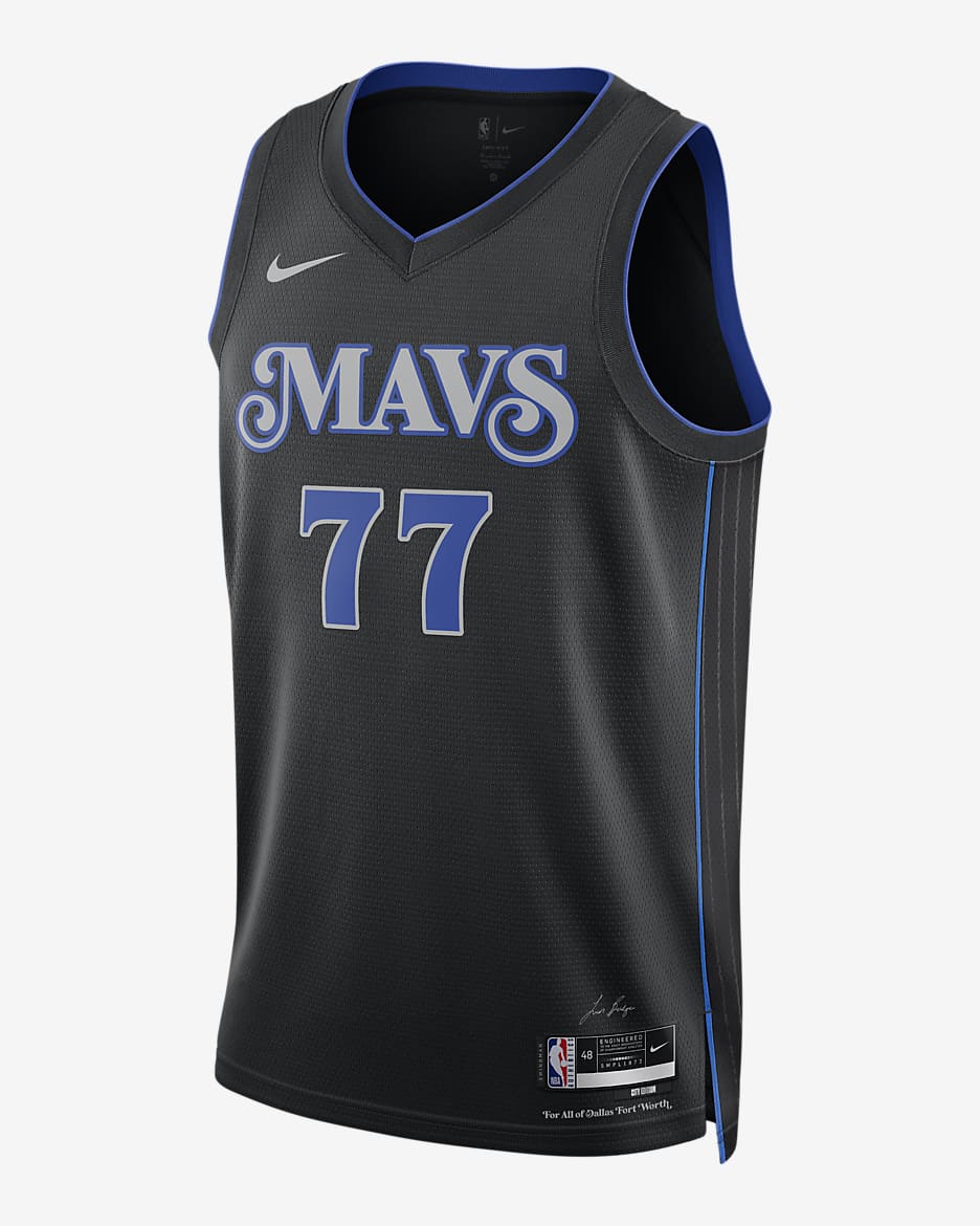 Luka Don I Dallas Mavericks City Edition Men S Nike Dri Fit